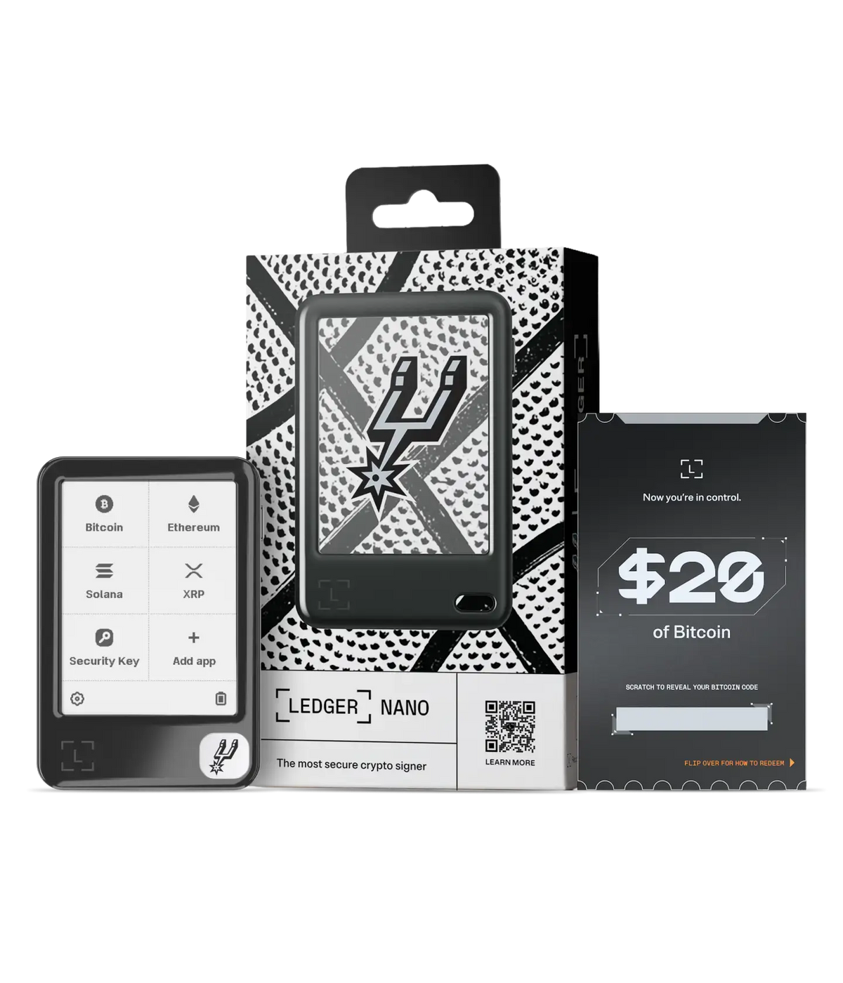 San Antonio Spurs x Ledger Nano™ Gen5 bundle
