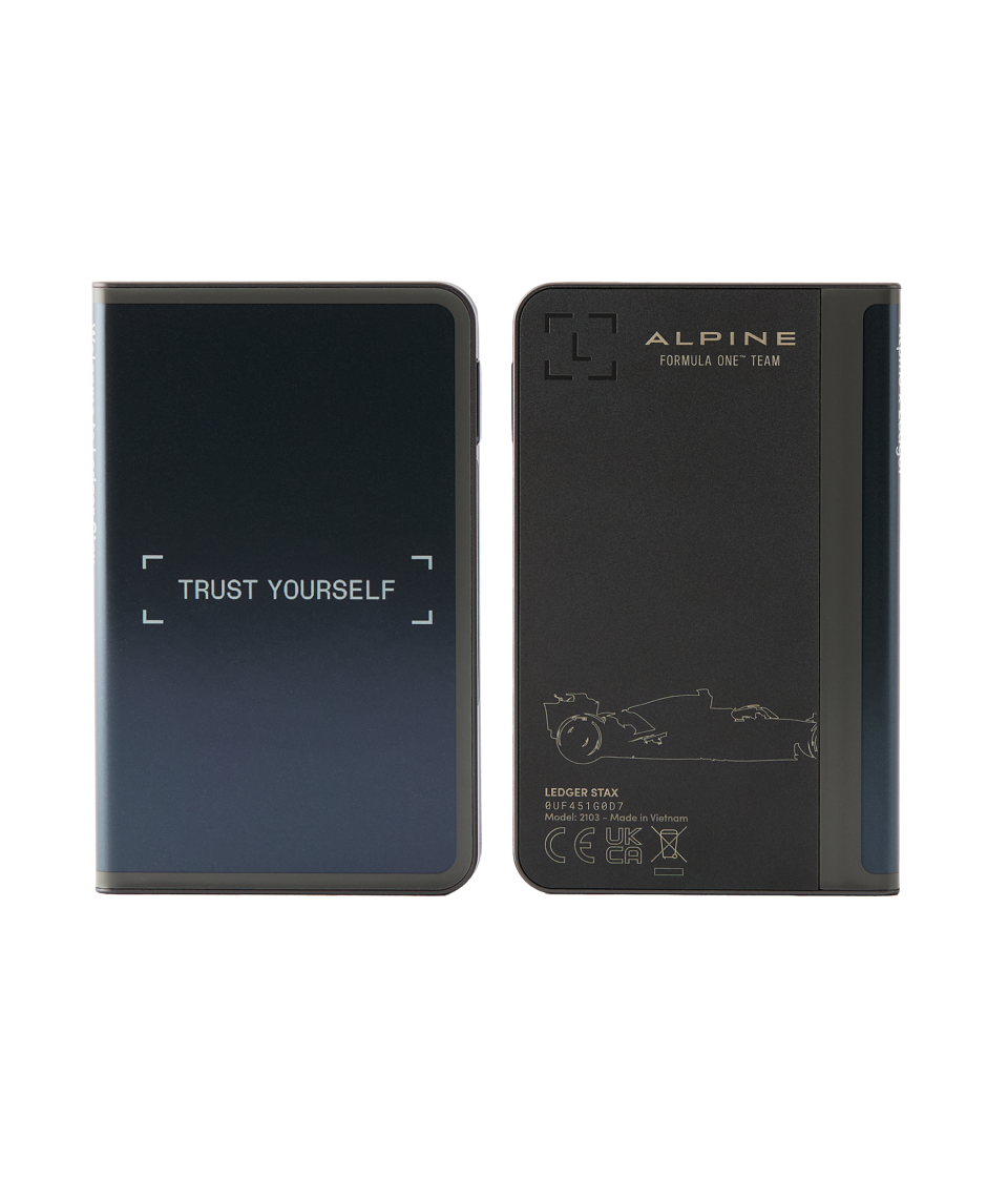 Alpine Formula 1 Team x Ledger Stax Bundle