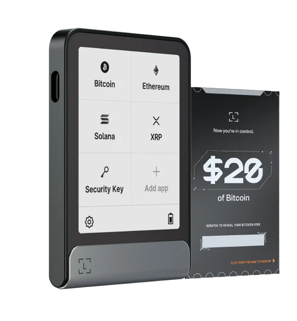 Ledger Flex + $20 of BTC