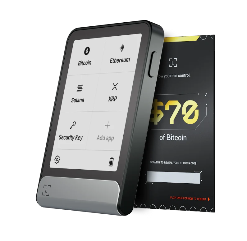 Ledger Flex Graphite + $70 of BTC