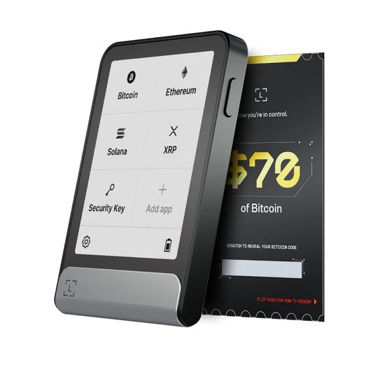 Ledger Flex Graphite + $70 of BTC