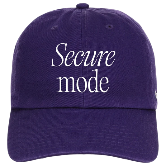 Secure Mode Cap Purple