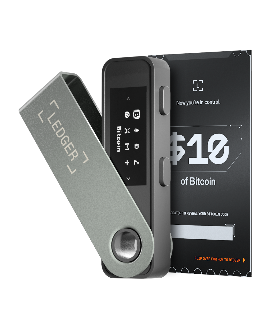 Ledger Nano S Plus + $10 of BTC