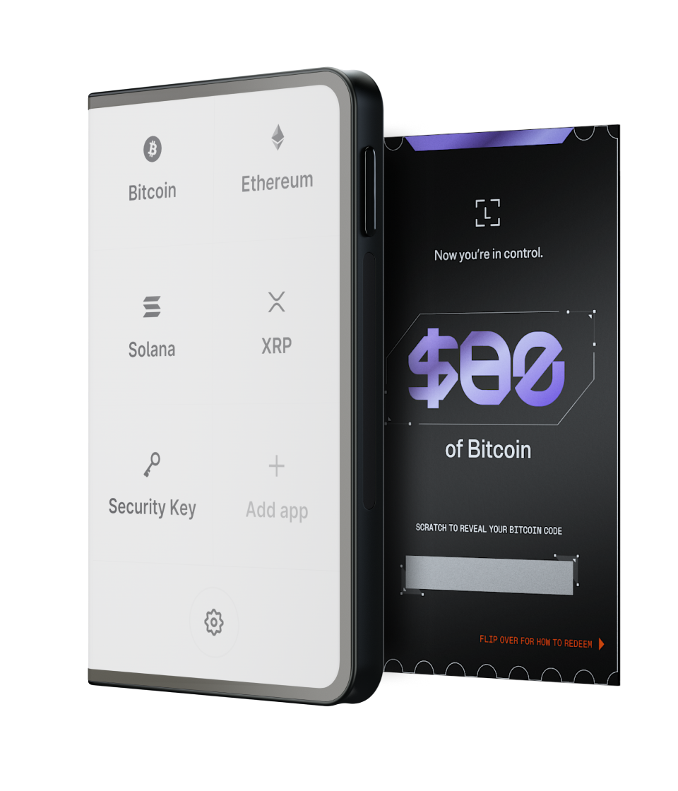 Ledger Stax + $80 of BTC