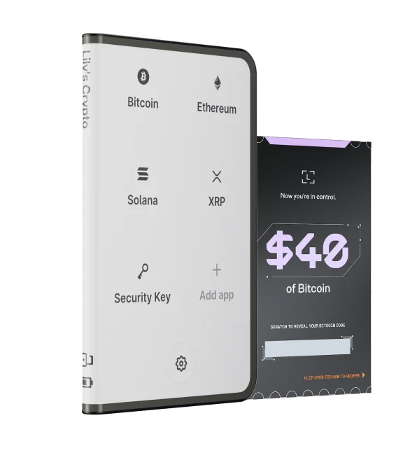 Ledger Stax + $40 of BTC
