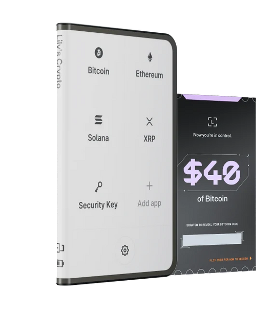 Ledger Stax + $40 of BTC